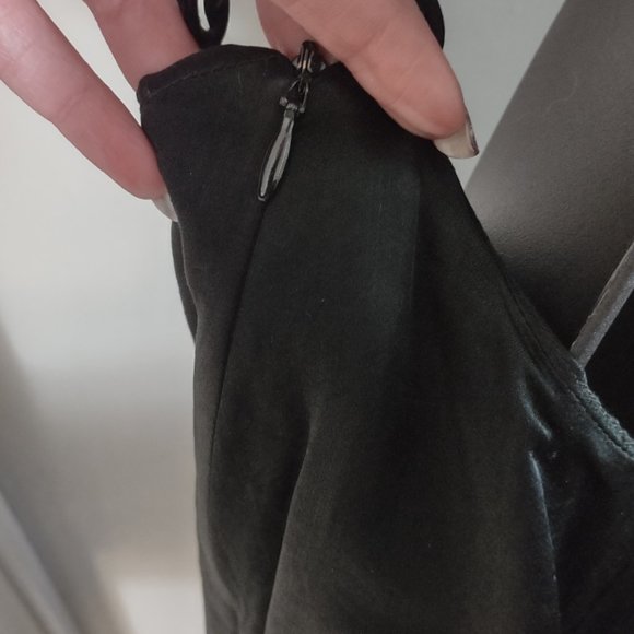 Chan Luu charcoal 100% silk skirt Size L - Picture 3 of 9